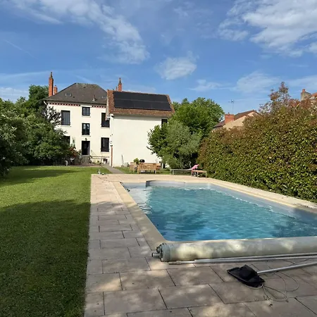 Villa Des Troenes - Centre - Vue Sur L'allier Avec Piscine Vichy