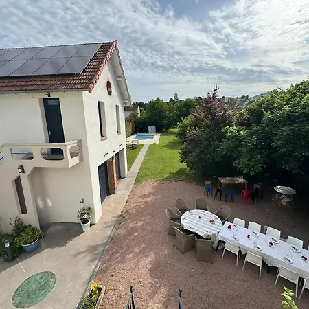 Villa Des Troènes - Centre - Vue Sur L'allier Avec Piscine